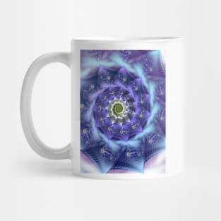 Purple Musical Fractal Mug